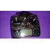 Controle Remoto Original Helicóptero WLtoys V912 2,4Ghz 4 Canais Preto Dourado