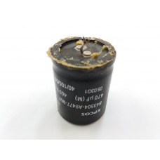 Capacitor Eletrolítico Epcos 400V 470uF (4,8cm x 3,8cm)