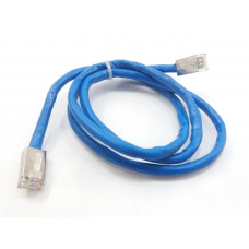 Cabo Rede RJ45 94cm Blindado 24AWG 4P 5E Azul 