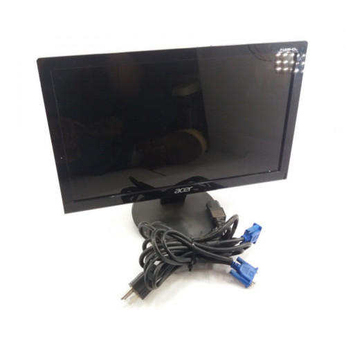 Monitor Bivolt LED 15,6 Pol. Acer P166HQL 1366x768 60Hz 16:9 (com pontos)