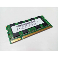 Memória RAM Notebook DDR2 Micron 2Gb 800Mhz (2Rx8)