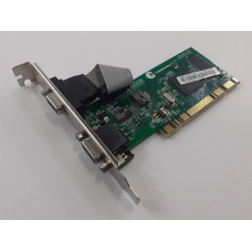Placa Vídeo PCI ThiNetworks Mult TN-502 Dual VGA 16Mb (Win 7 64 bits)