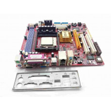 Placa Mãe PCChips M871G DDR1 AGP + AMD Sempron 1,6Ghz 754