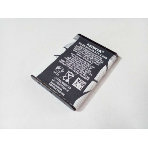 Batería Original Nokia BL-4CT - 3.7V 860mAh, Li-Ion, Para Nokia 2720, 5310, 6600, 6700, 7210, X3-00