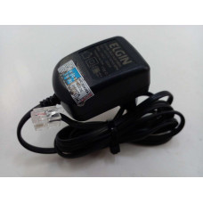 Fonte Bivolt Telefone Original Elgin 7,5v 300mA (RJ11 2 pinos)